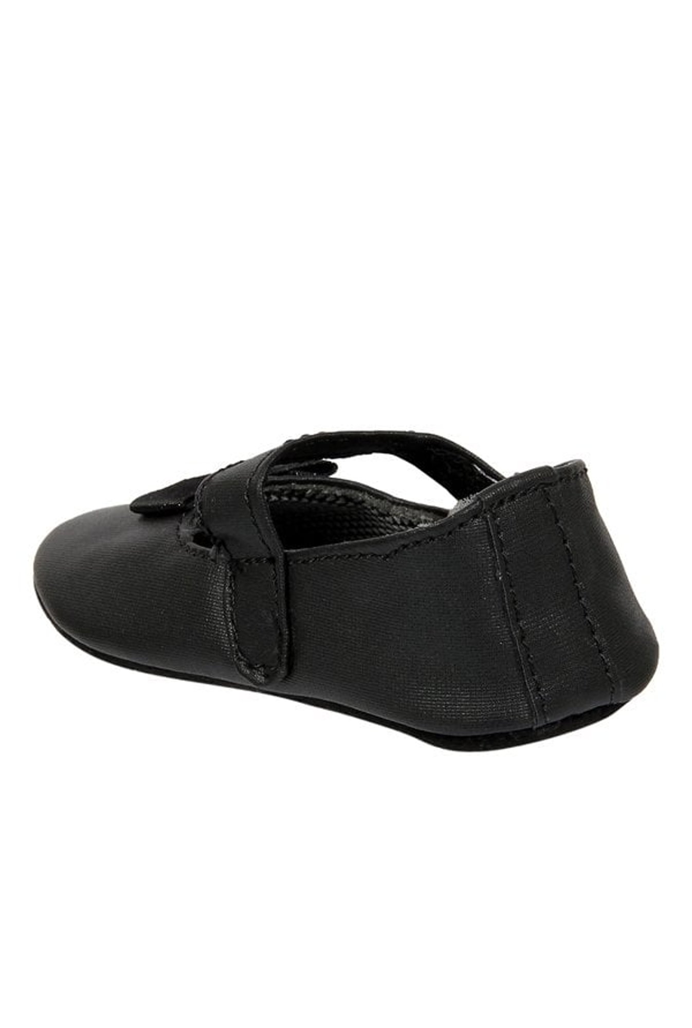 Beanz Kids Pram Kalea Black Velcro Shoes