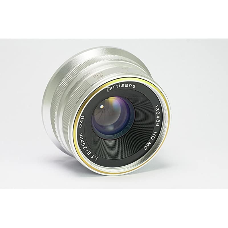 25mm F1.8 APS-C Manual Fixed Lens for Fuji Cameras X-A1 X-A10 X-A2,X-A3 X-at X-M1 XM2 X-T1 X-T10 X-T2 X-T20 X-Pro1 X-Pro2 X-E1 X-E2 X-E2s (Black)