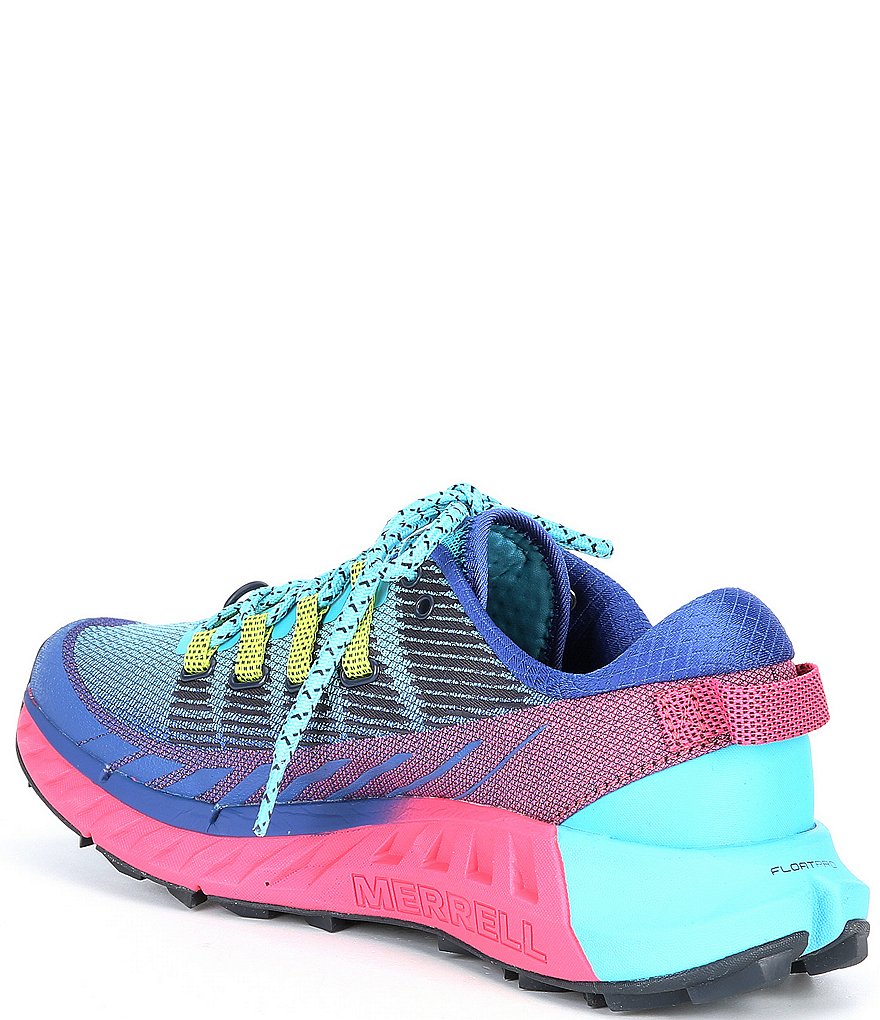 Merrell Women's Agility Peak 4 Rainbow Lace-Up Trail Runners