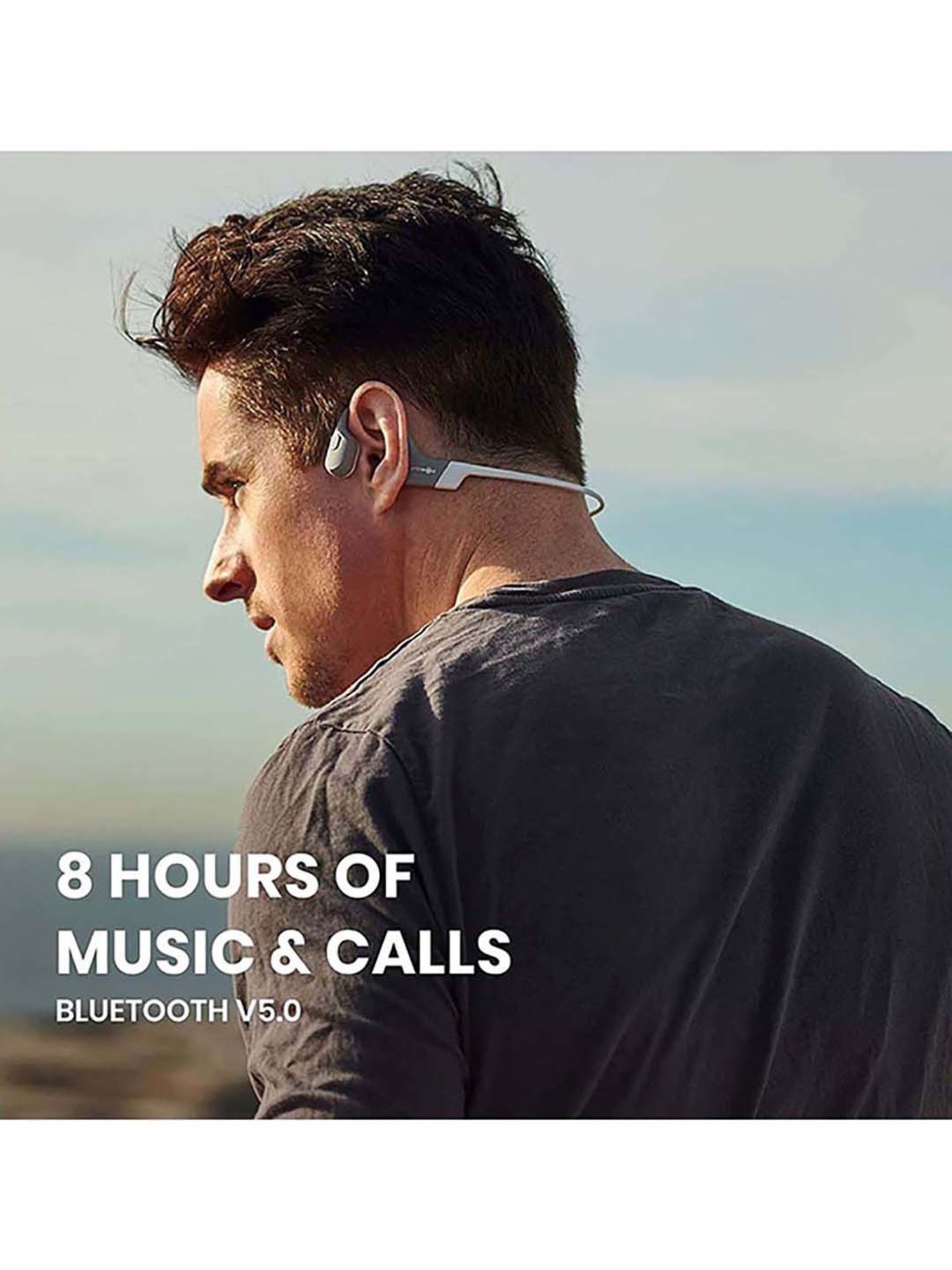 Major IV On Ear Wireless Bluetooth Headphone with Microphone (Black, True Wireless)