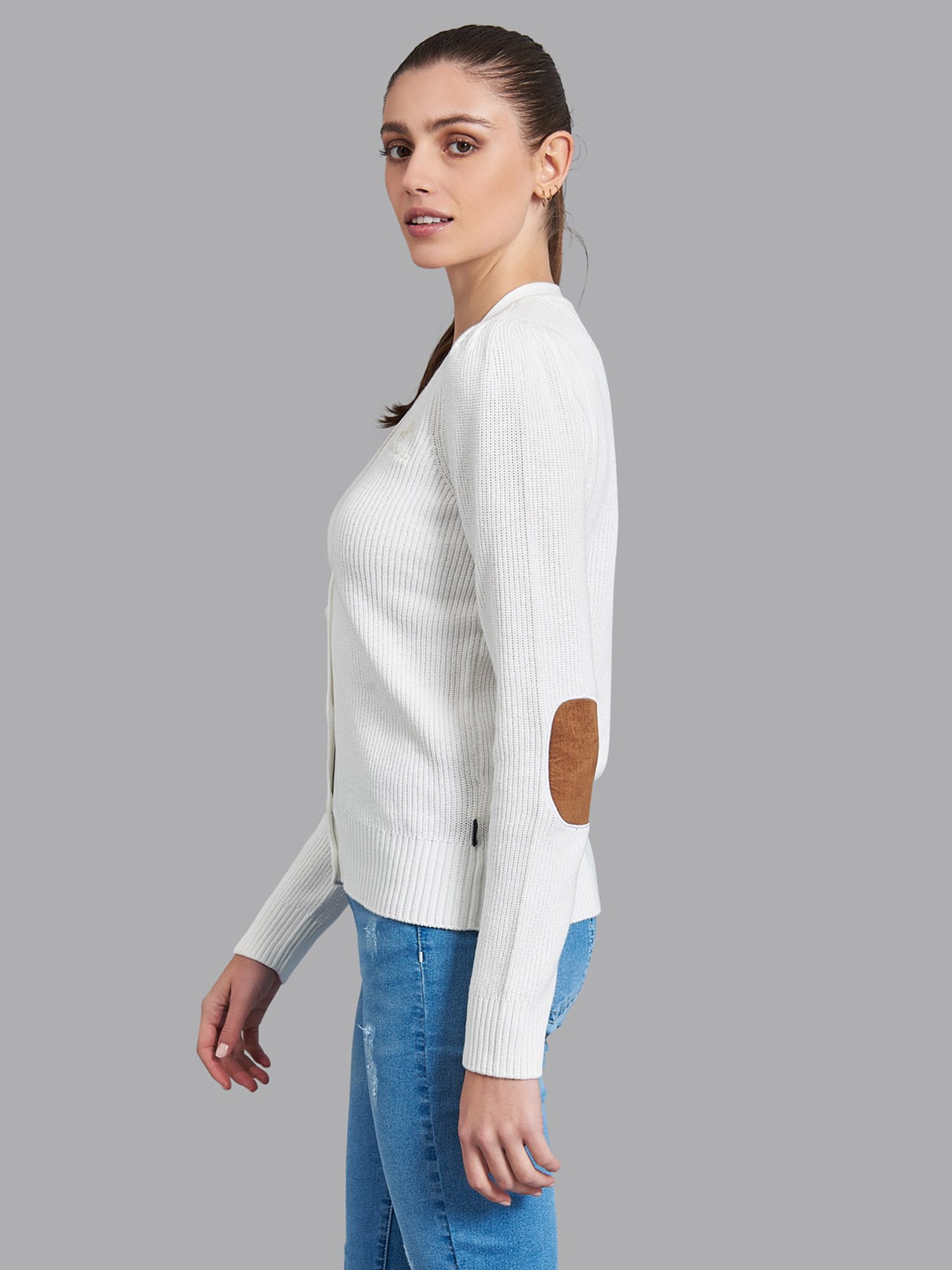 Beverly Hills Polo Club Off White Cardigan