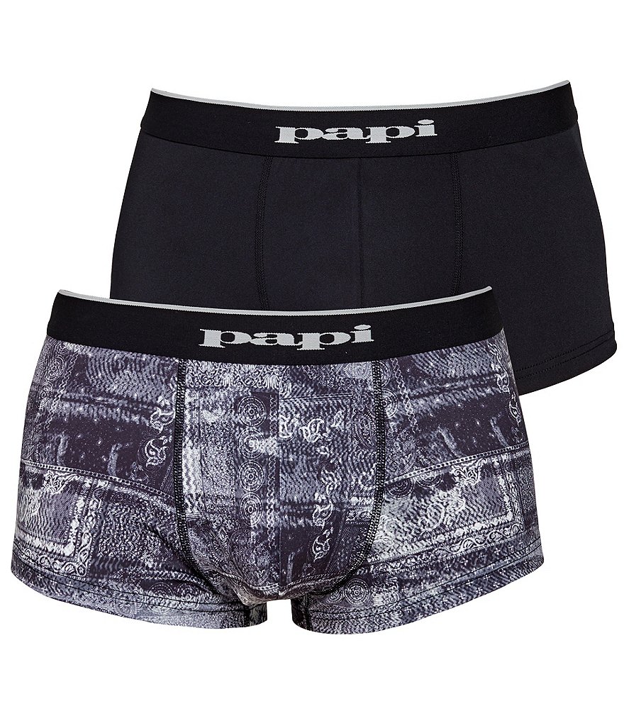 Papi Paisley Print Trunks 2-Pack