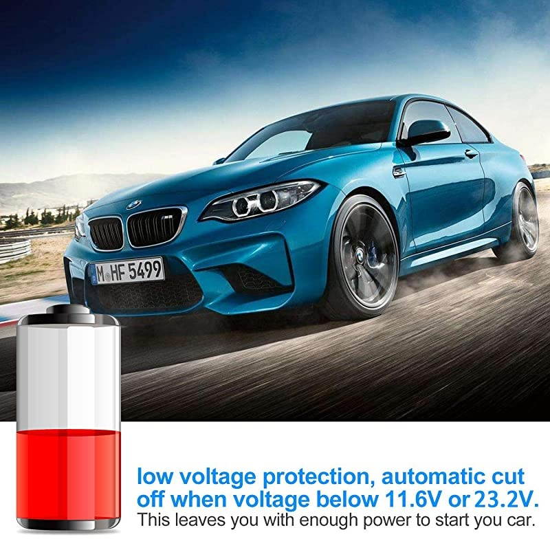 Upgraded Dash Cam Hardwire Kit, 13ft Cable with Mini and Micro USB Port for Dash Camera, Battery Drain Protection, 12V-24V to 5V Car Charger Power Cord with 5 Fuse Kit and Installation Tool