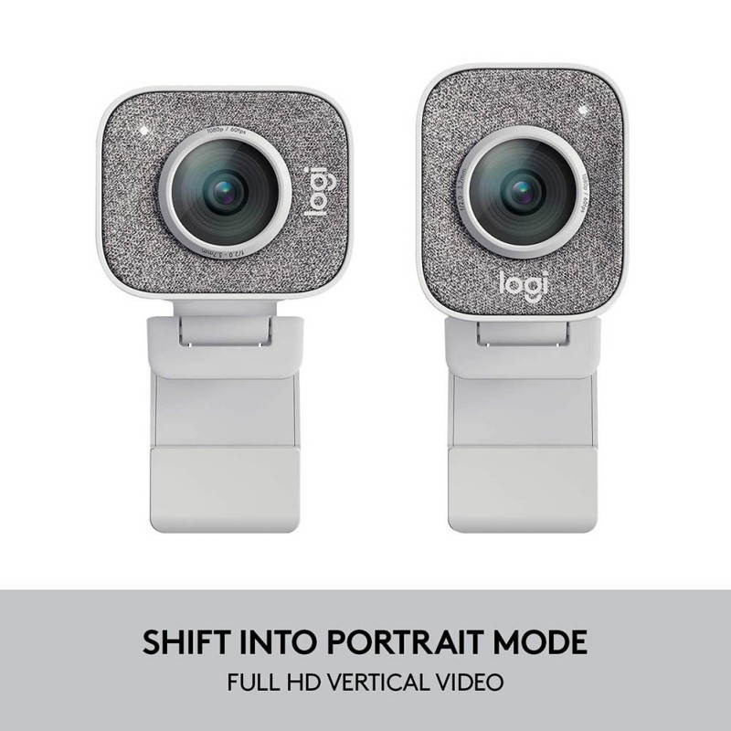 Logitech StreamCam, 1080P HD 60fps Streaming Webcam with USB-C and Built-in Microphone