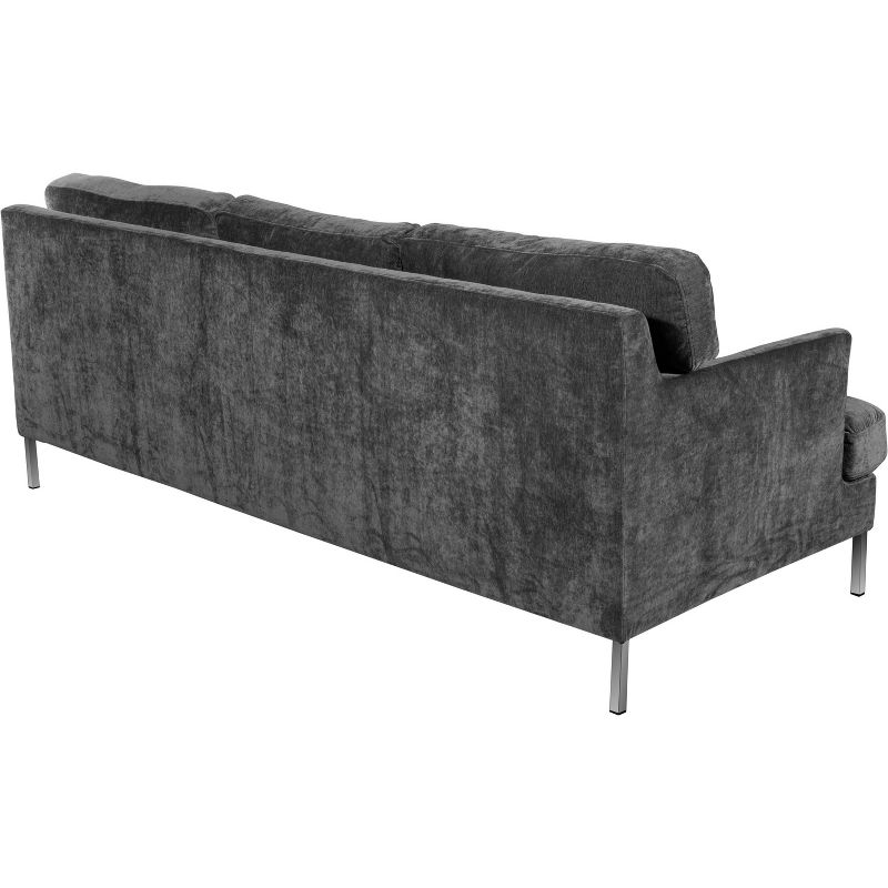 Lafayette Sofa Gray Velvet - Finch