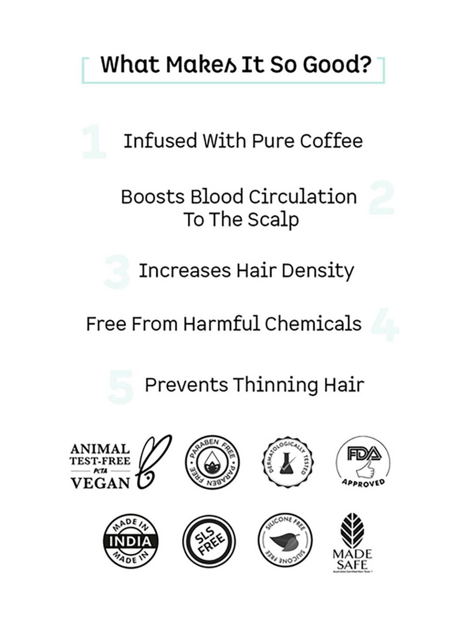 mCaffeine Naked & Raw Coffee Scalp Tonic - 100 ml