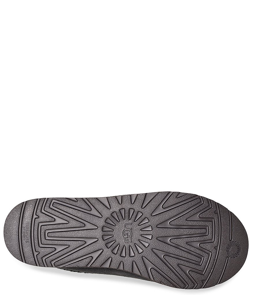 UGG&reg; Men's Scuff Logo Suede Slippers