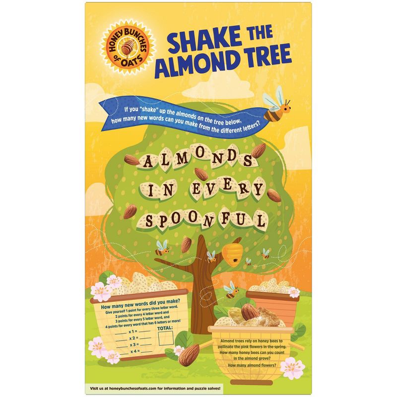 Honey Bunches of Oats with Crispy Almonds Breakfast Cereal - 23oz - Post