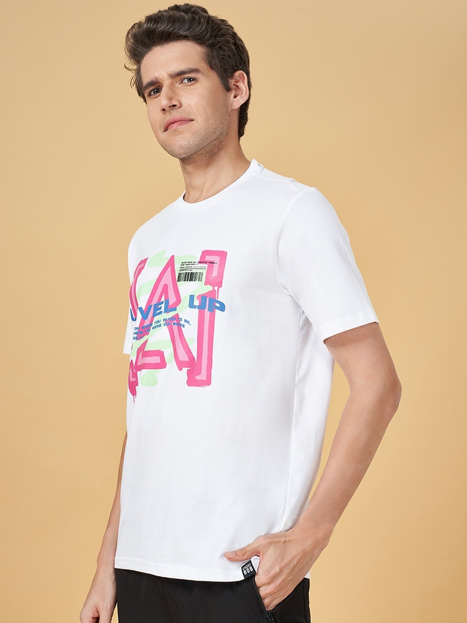 Sweet Dreams Dark Grey Regular Fit Crew T-Shirt