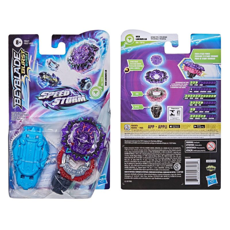 Beyblade Slingshock Driger F and HS Zone Balkesh