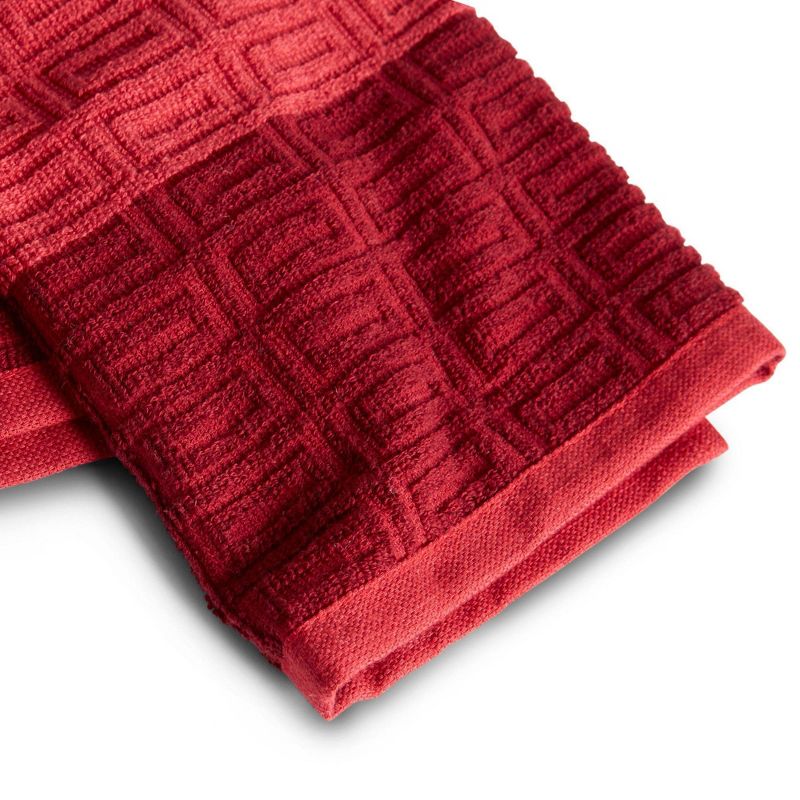 4pk Cotton Belize Kitchen Towel Set - Town & Country Living