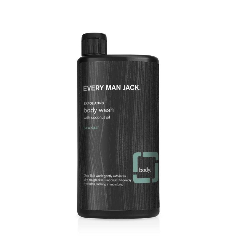 Every Man Jack Hydrating Sea Salt Body Wash with Coconut Oil - 16.9 fl oz