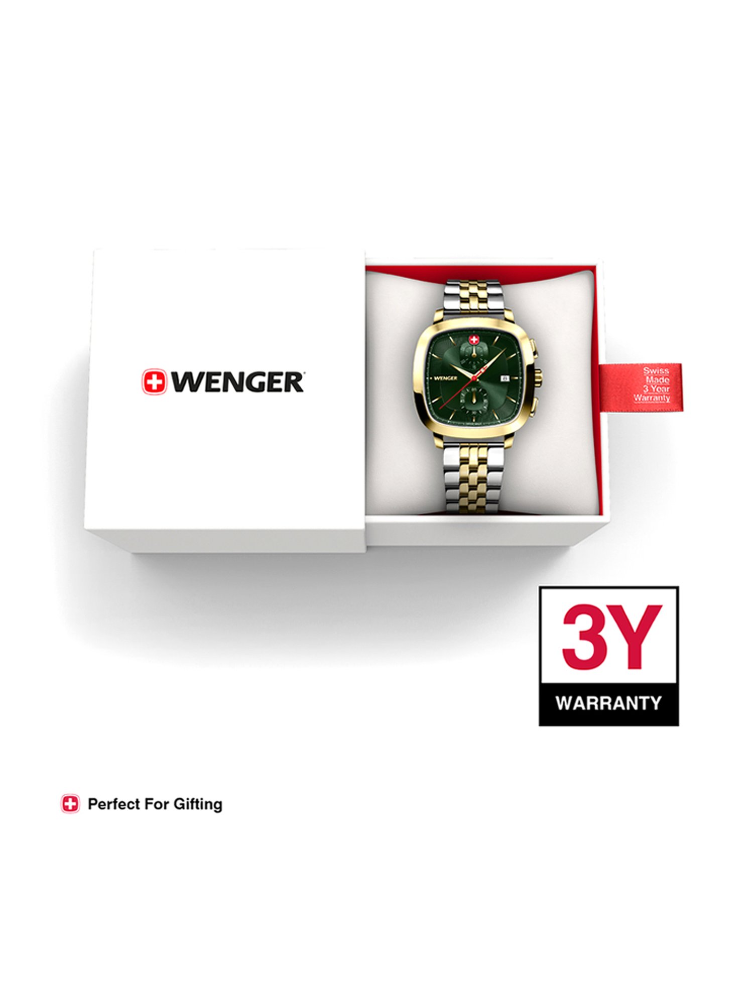 Wenger 01.1933.105 Chronograph Watch for Men