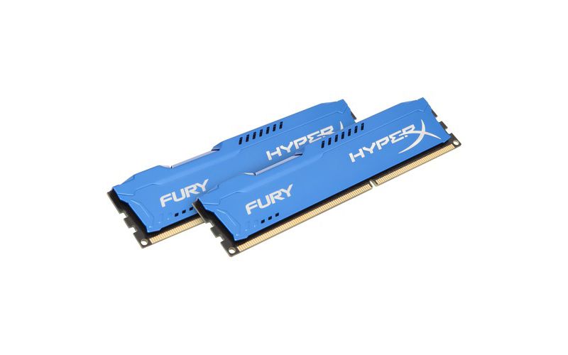 HyperX Fury 16GB DDR3 SDRAM Memory Module - 16 GB (2 x 8 GB) - DDR3-1866/PC3-15000 DDR3 SDRAM - CL10 - 1.50 V - Non-ECC - Unbuffered - 240-pin - DIMM