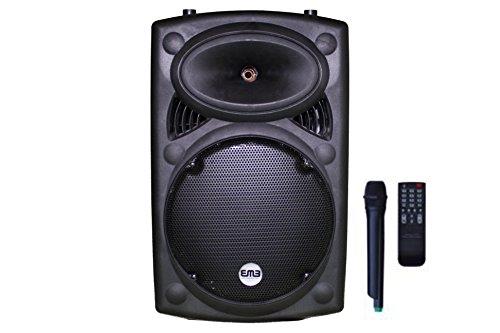 EMB - PK12 - RECHARGEABLE PORTABLE BLUETOOTH KARAOKE DJ 1400W BOOM BOX! 12"