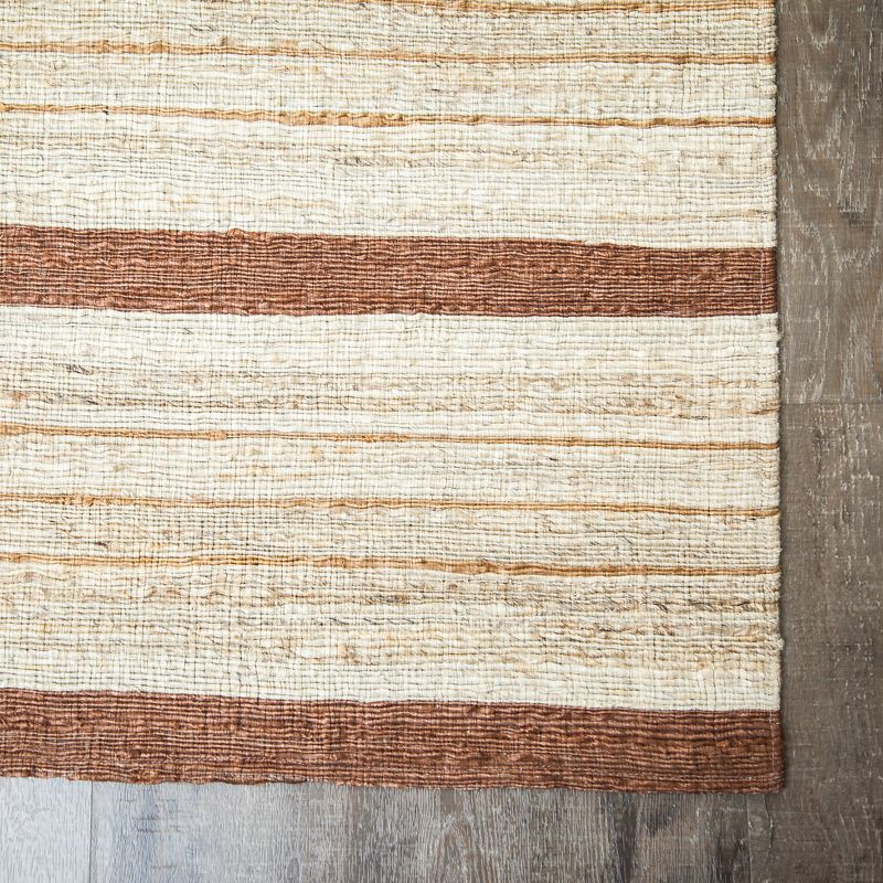 Stripe Woven Area Rug 5'X7' - Anji Mountain