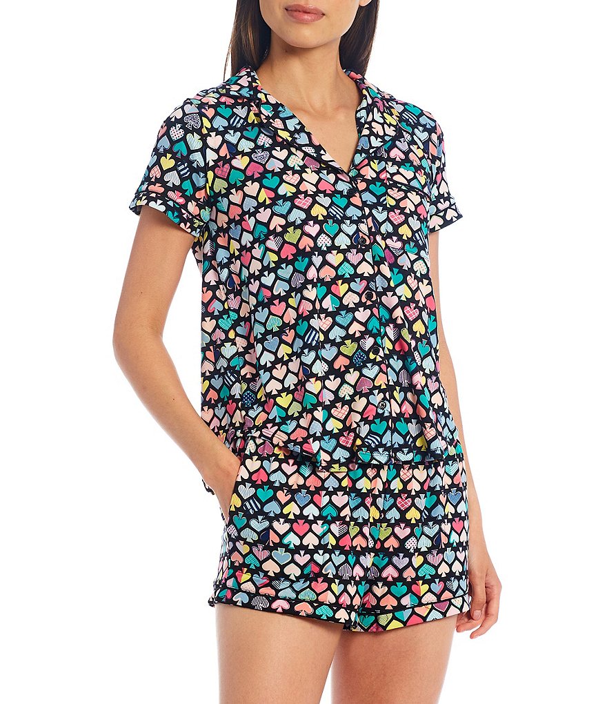 Lauren Ralph Lauren Classic Notch-Collar Sateen Coordinating Pajama Set