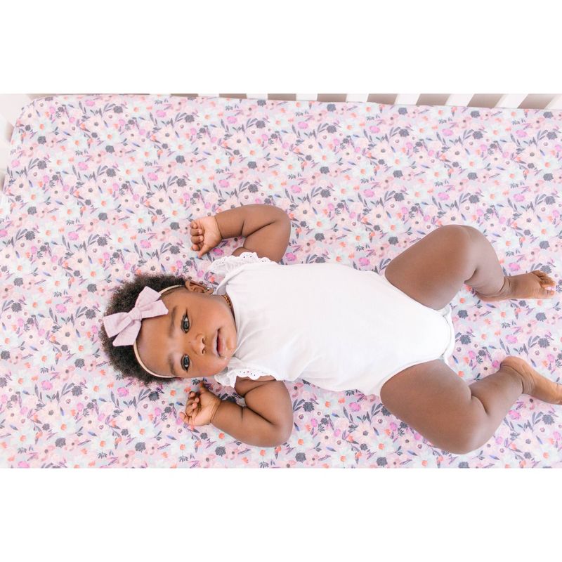 Copper Pearl Premium Crib Sheet - Morgan