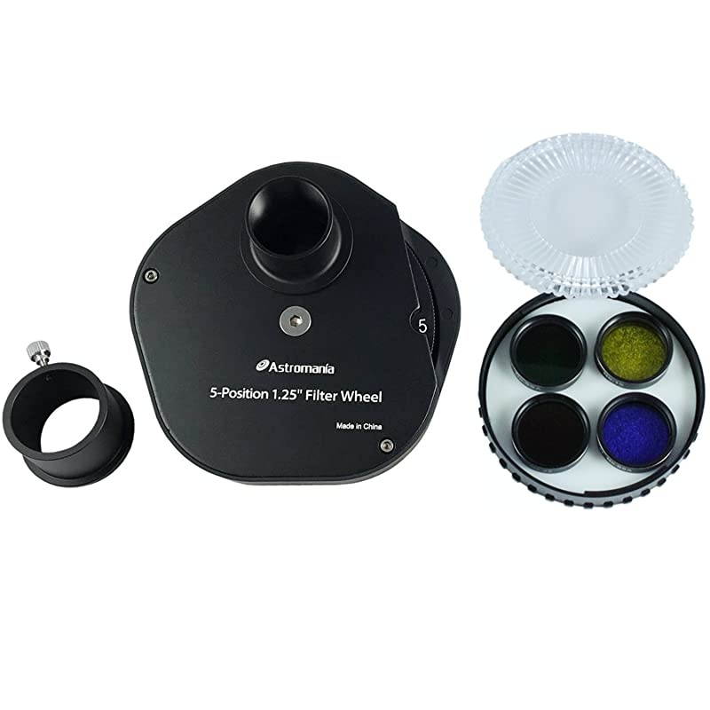 125quot Multiple 5Position Filter Wheel for Telescope