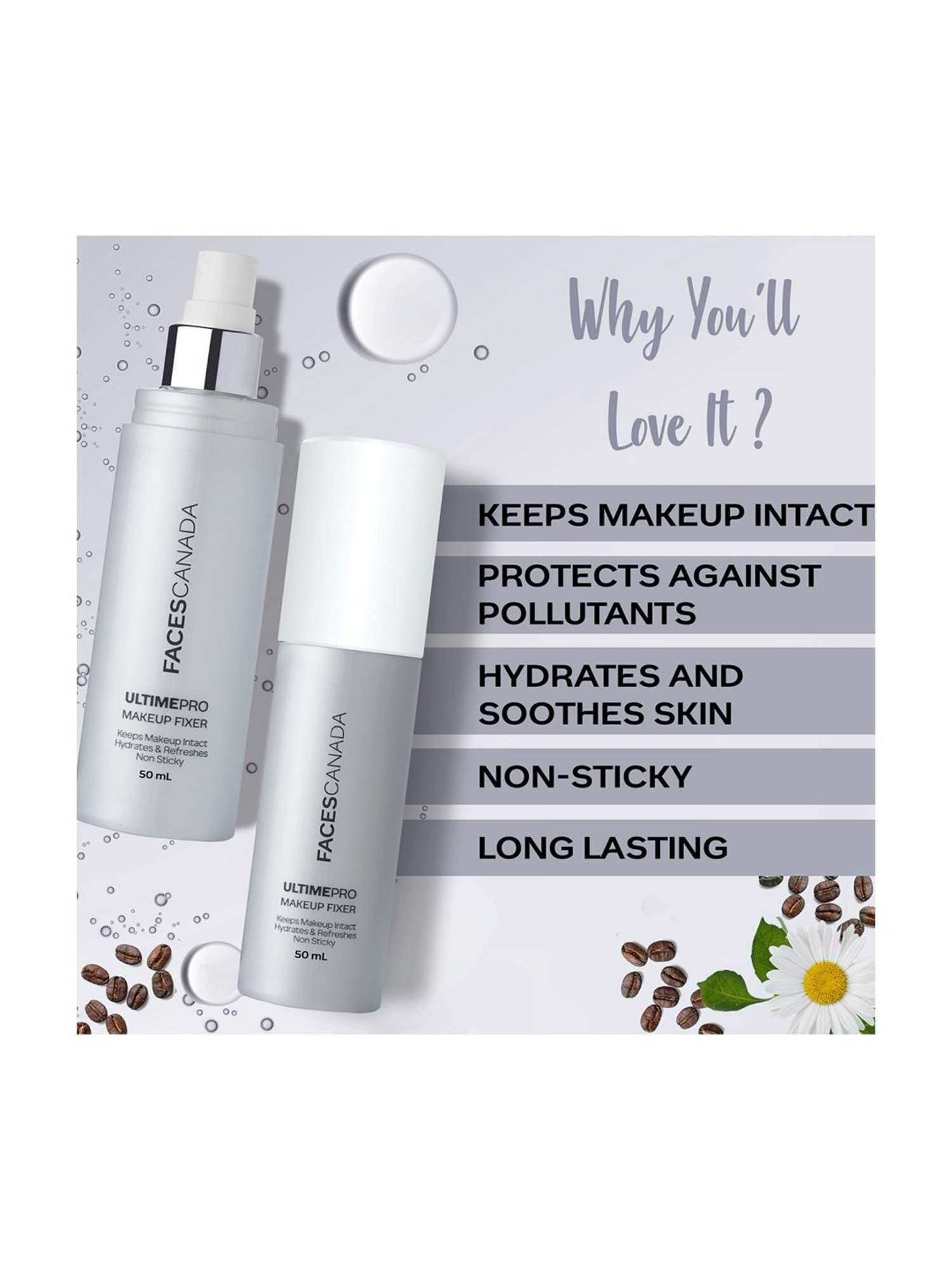 Faces Canada Ultimepro Makeup Fixer - 50 ml