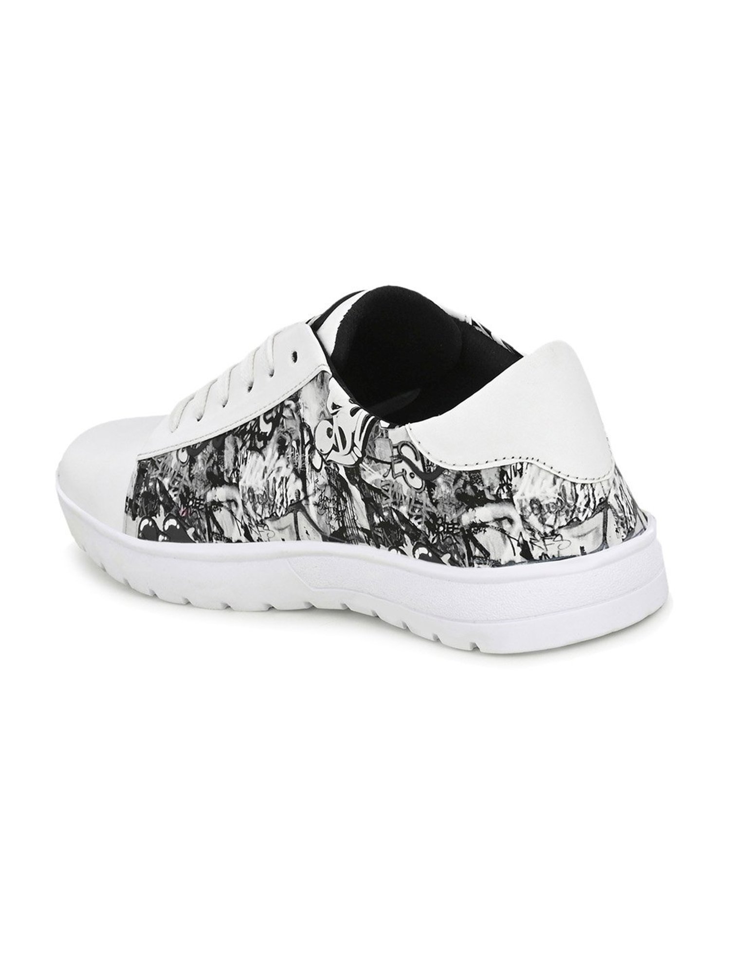 Prolific Men's Elite White Casual Sneakers