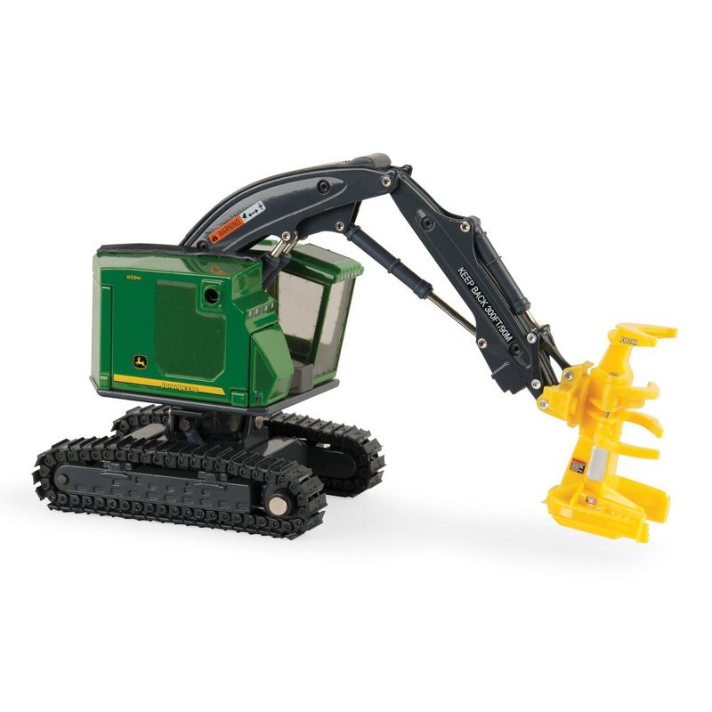 TOMY John Deere 1:50 Scale 859M Tracked Feller Buncher