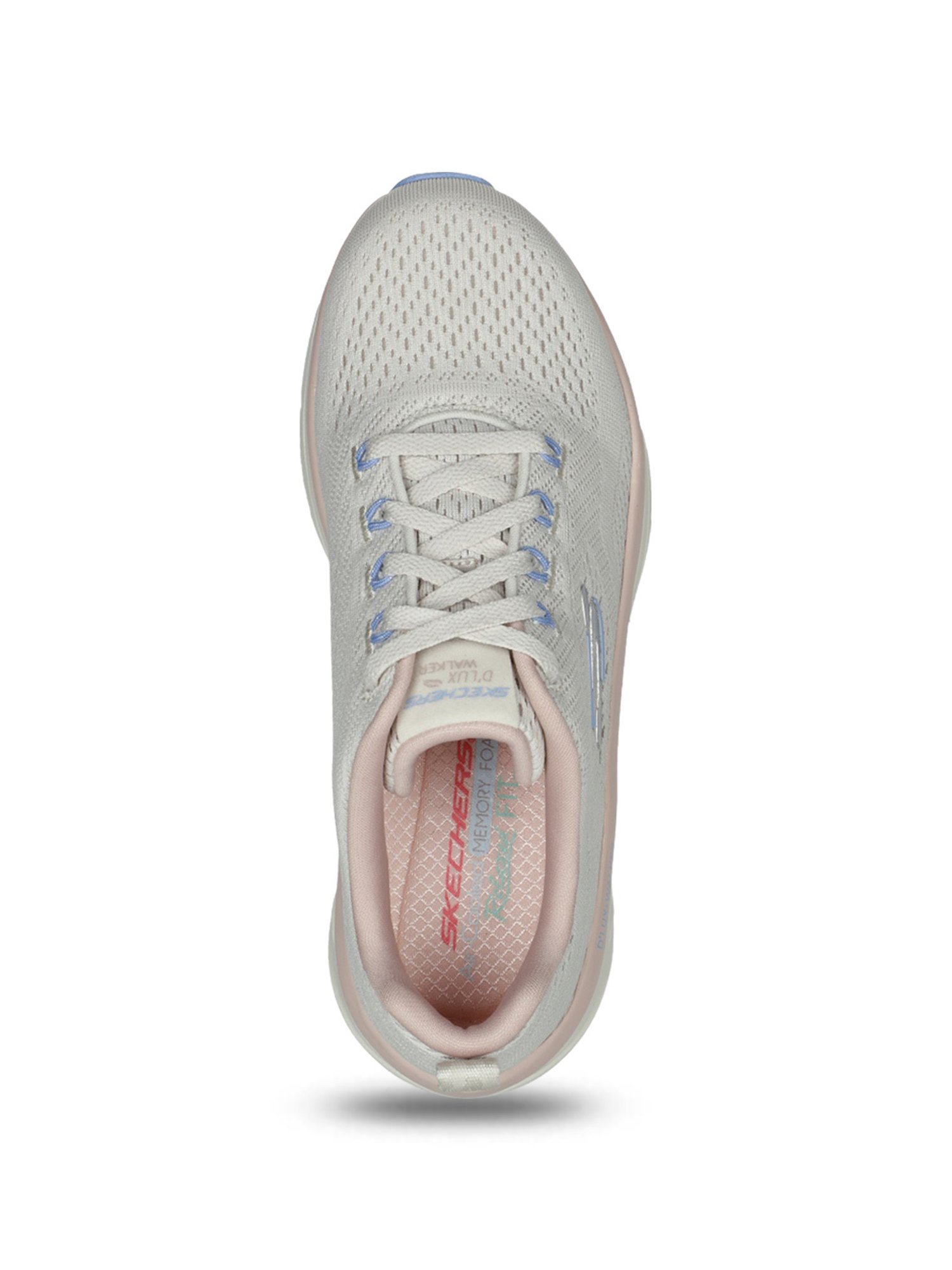 Skechers Women's D'LUX-FRESH FINESSE Grey Running Shoes