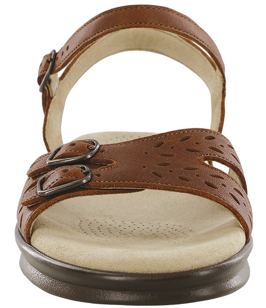 SAS Duo Leather Wedge Sandals