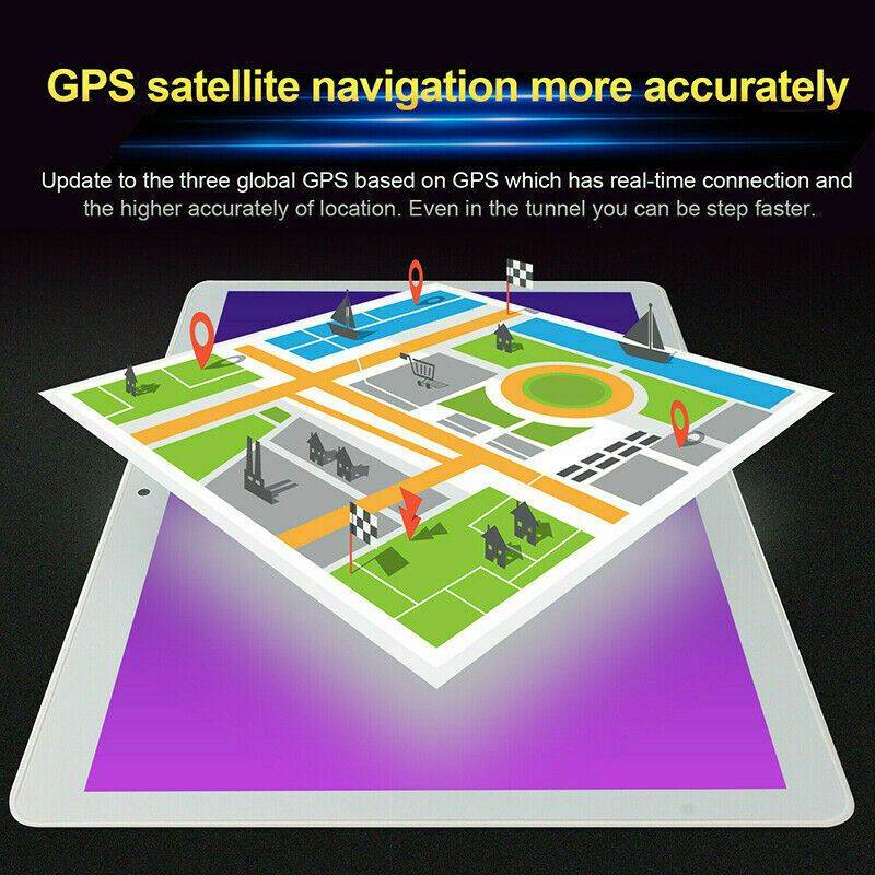 New 10.1" Tablet PC 4+64G HD Android 8.0 4G WIFI/WLAN Dual SIM Cam GPS 2020