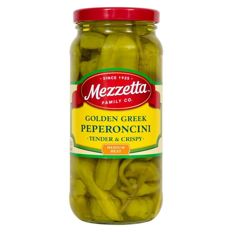 Mezzetta Imported Greek Golden Pepperoncini - 16oz