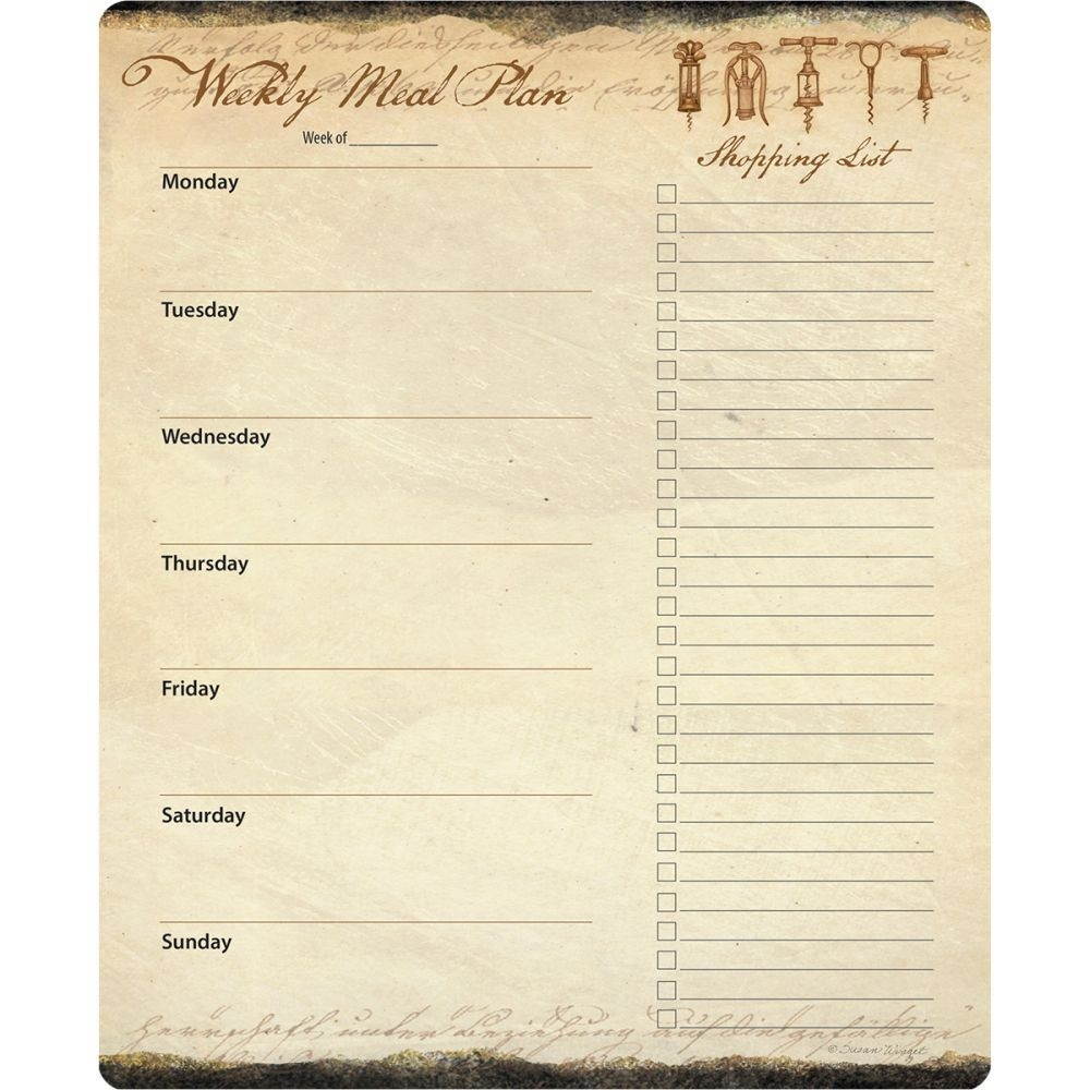 Lang Gilded Wine (1117003) Recipe Book, Large, MULTI