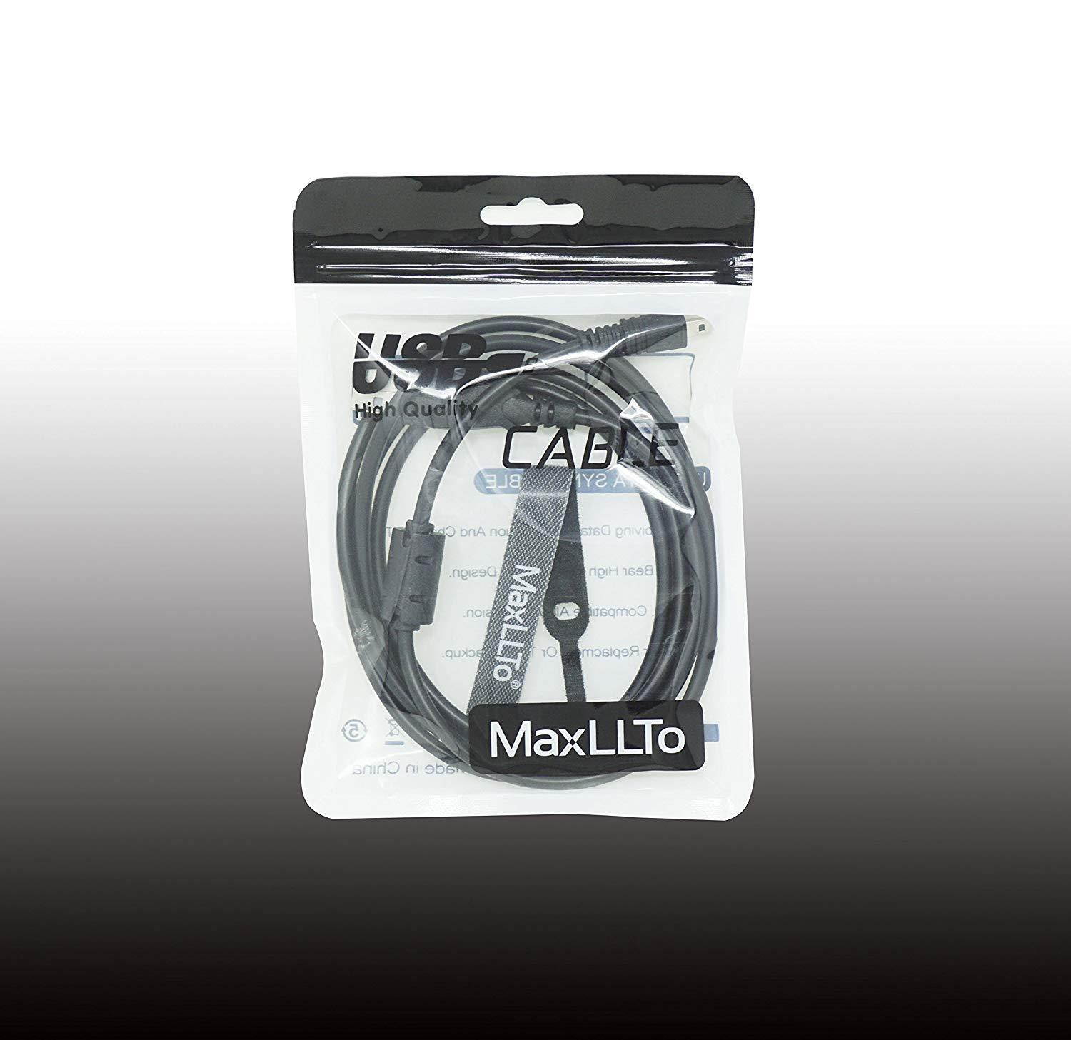 MaxLLTo USB PC Data Sync Cable Cord Lead for Sony Cybershot DSC-H400 DSC-H400/B Camera