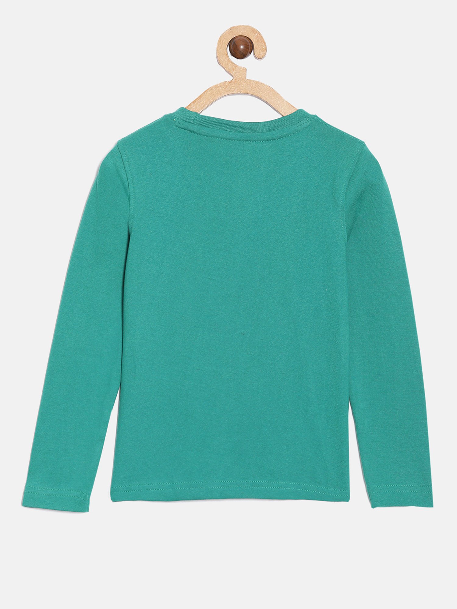 Dixcy Scott Originals Boys Green Graphic Print Full Sleeves T-Shirt