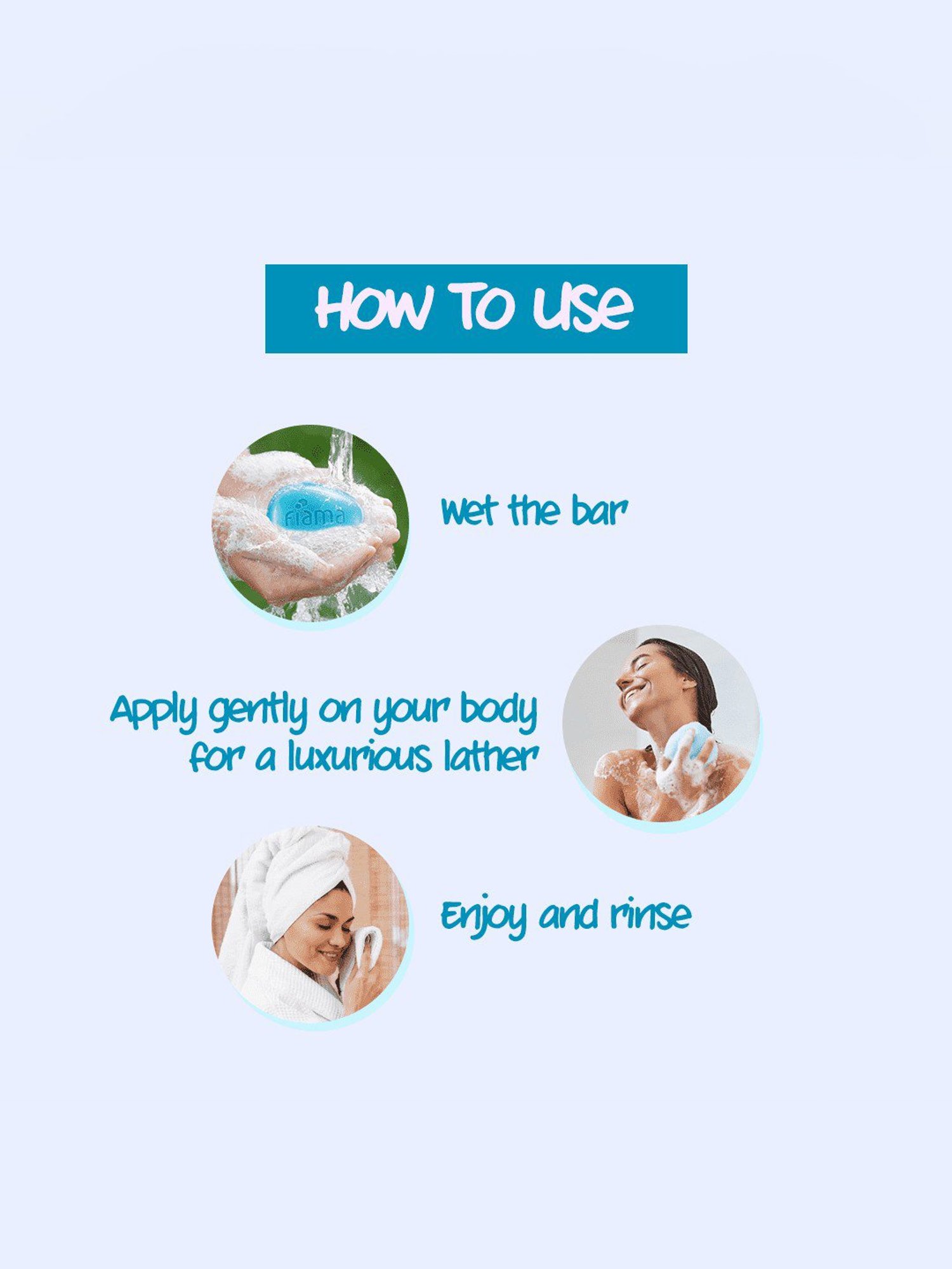 Fiama Fresh Celebration Pack Gel Bars - Pack of 3