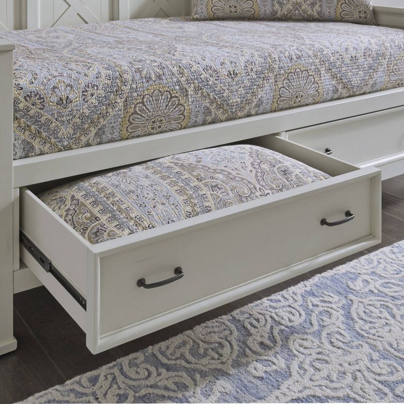 Twin Seaside Lodge Day Bed White - Home Styles