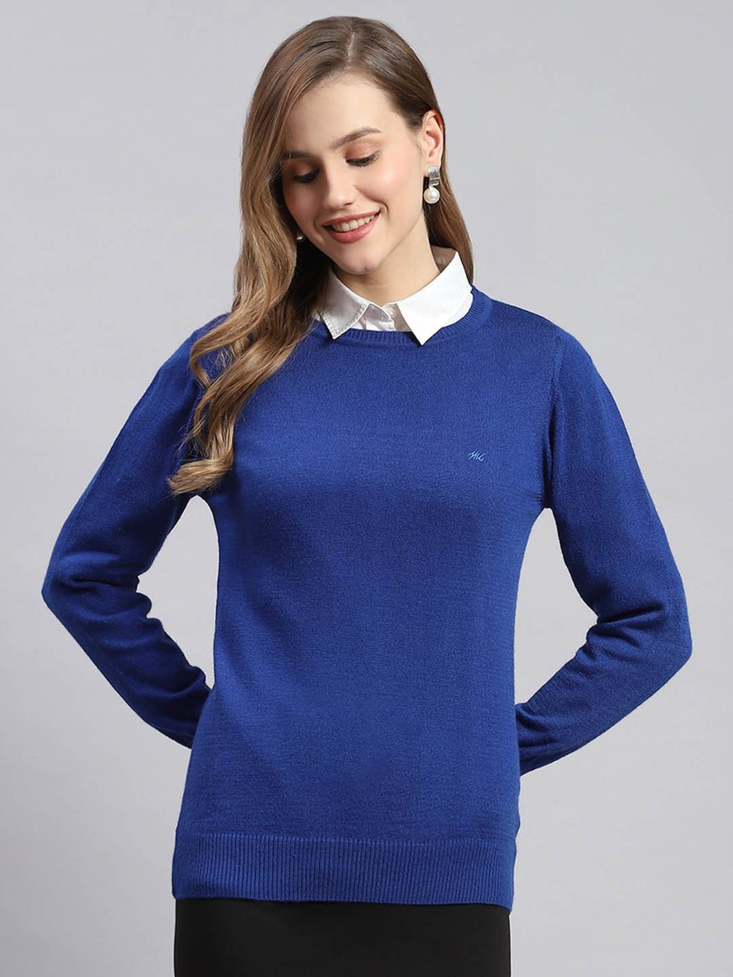 Monte Carlo Royal Blue Sweater