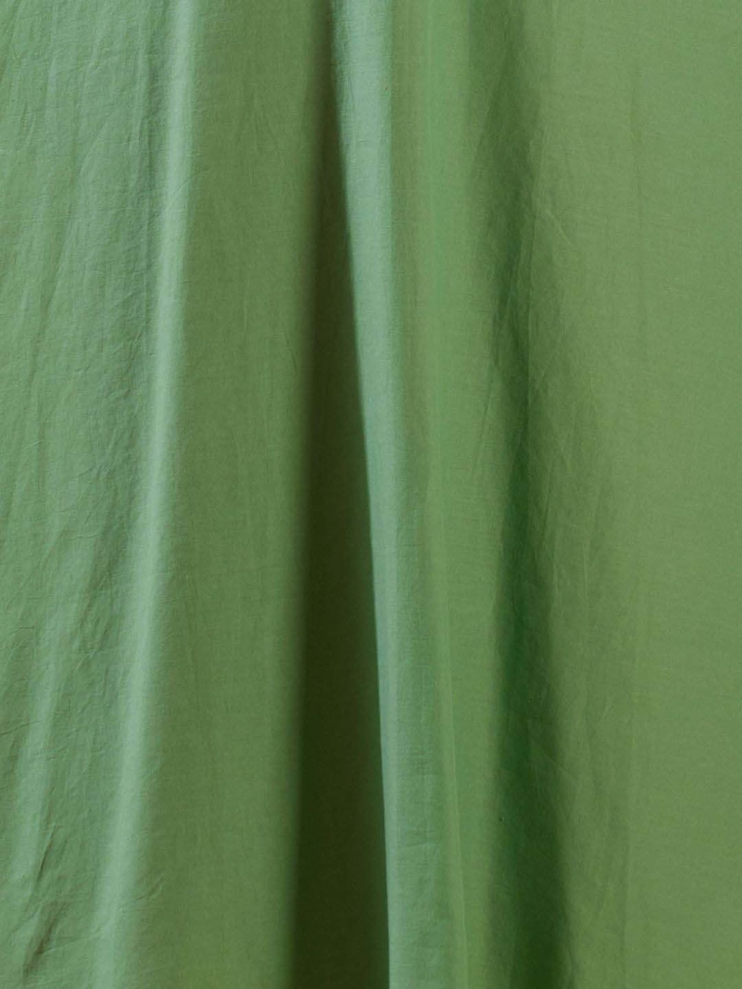 Fashor Green Cotton Printed Maxi Dress With Jacket