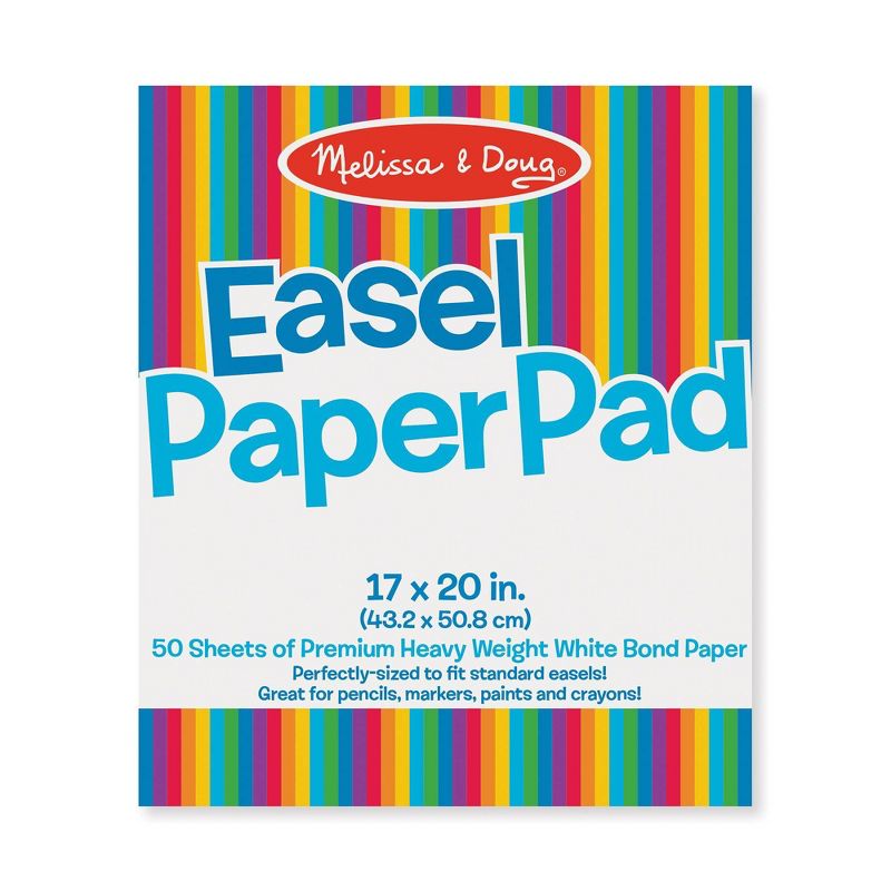 Melissa & Doug Easel Pad (17 x 20 inches) -  50 Sheets, 2-Pack