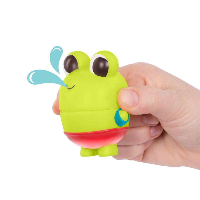 Land of B. Frog & Whale Bath Toy Set - Glow & Splash