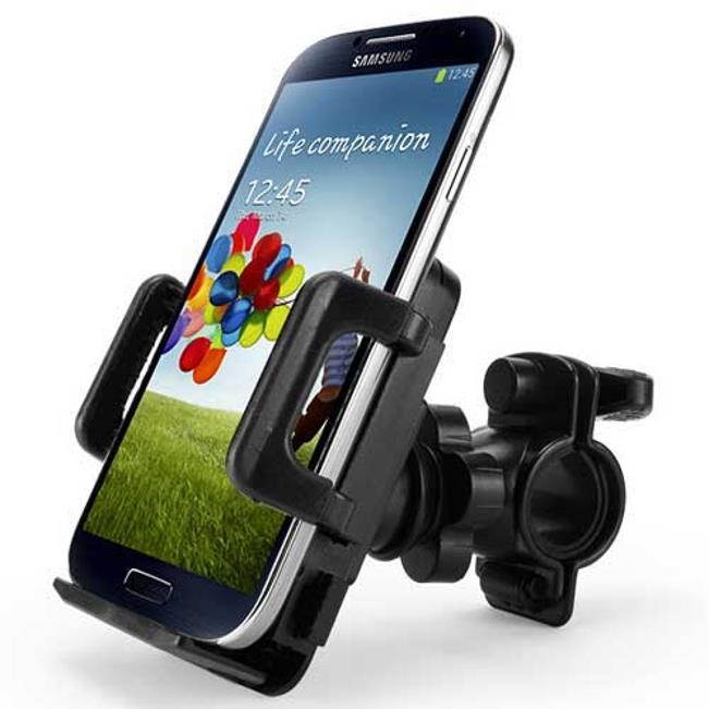 Bicycle Mount Phone Holder Handlebar Swivel Cradle for iPhone 5C 5S 6 Plus 6S Plus 7 Plus 8 PLUS SE X - Google Pixel 2 XL - HTC 10, Bolt, U11 - Huawei Mate 10, P10 P9 - LG G5 G6 G7 ThinQ