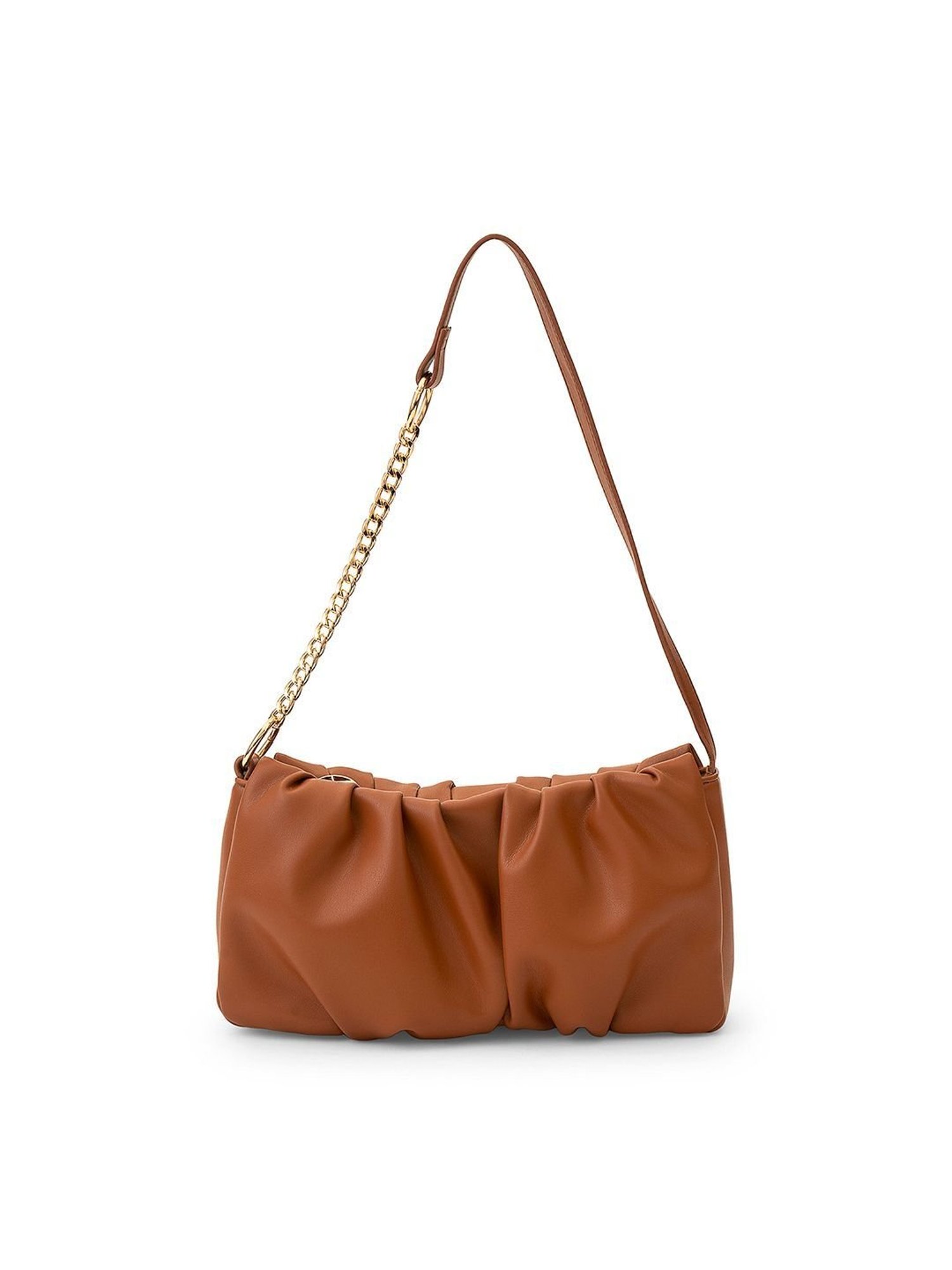 Miraggio Brown Solid Sling Bag