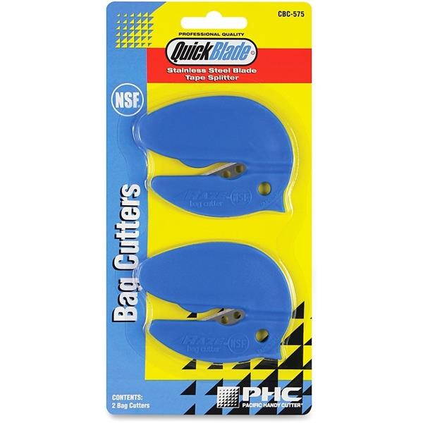 Pacific Handy Cutter Safety Bag Cutter Carded Blue CBC575