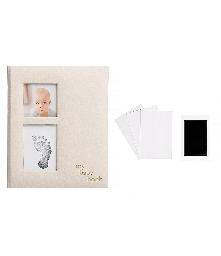 Pearhead Linen Baby Photo Book