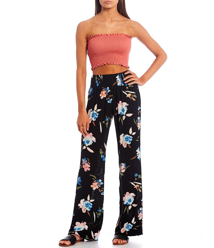 Double Zero Smocked Tube Top