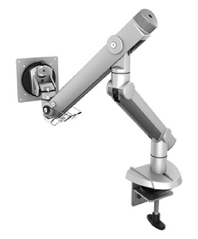 Goldtouch EGDF-202 Dynafly Clamp Adjustable Monitor Arm Offers A Full Range Of Adjustabil