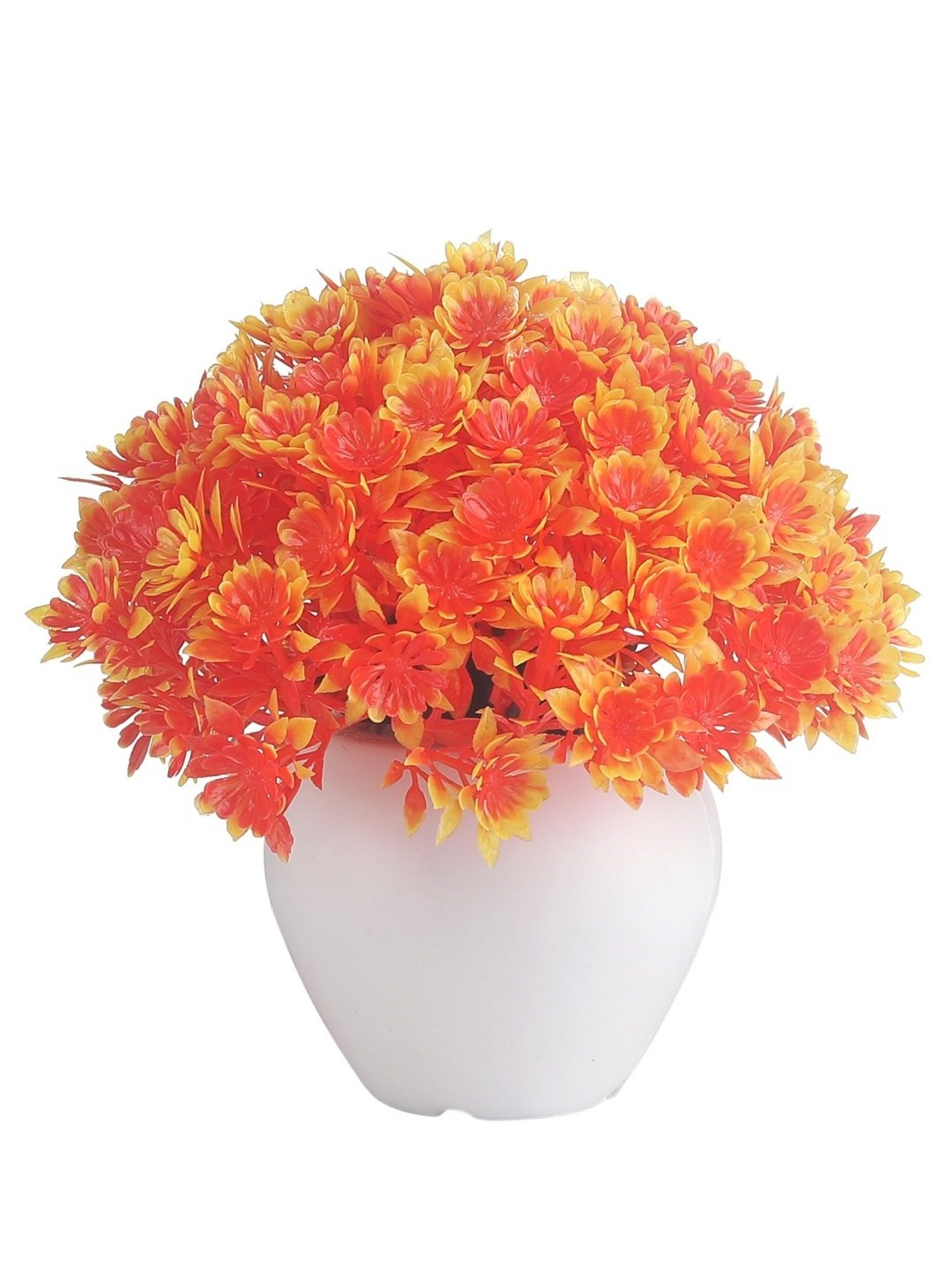 Foliyaj Multicolor Plastic Artificial Mini Bush