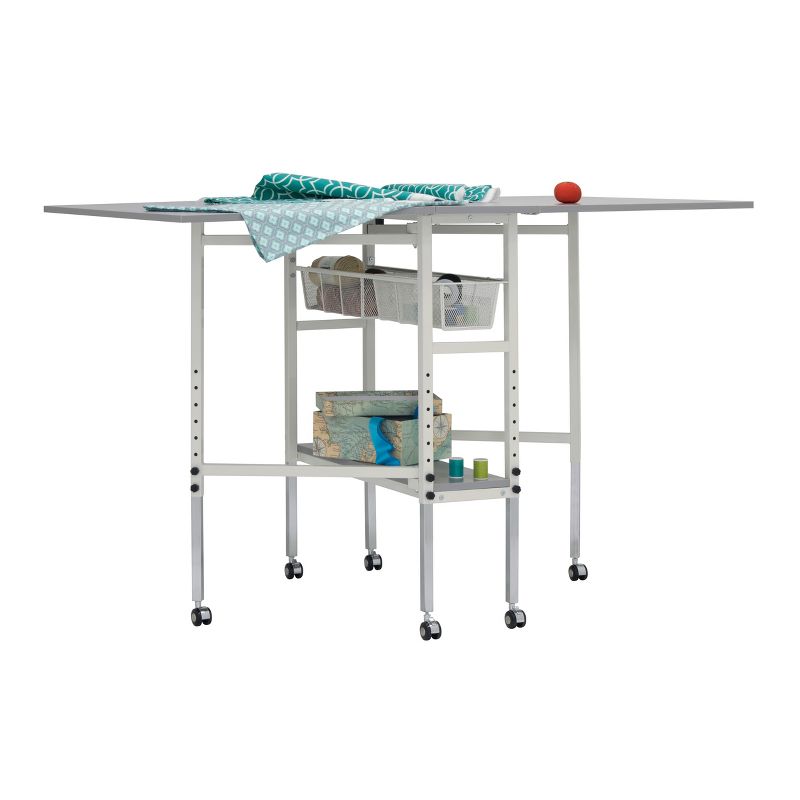 Emma and Oliver 72" x 12" x 12" Birchwood Bar Top Riser with Silver Legs