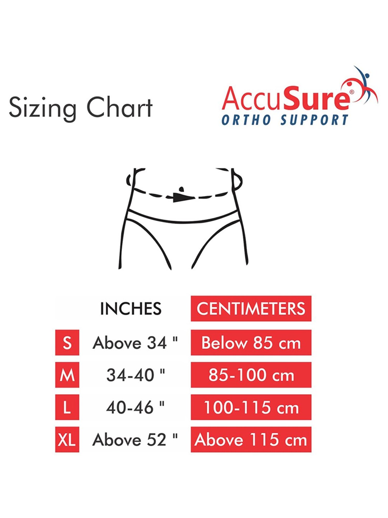 AccuSure Hernia Belt for Men with 2 Removable Compression Pads - XL (Grey)
