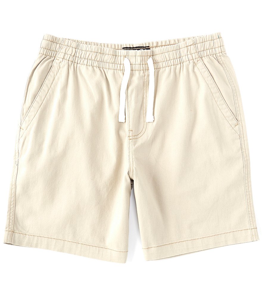 Iron Co. Yukon Twill Flat-Front 7#double; inseam Pull-On Shorts