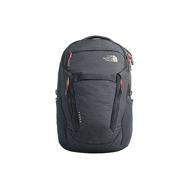 Women's Surge Backpack, Asphalt Gry Lt Htr/Vtg Wht